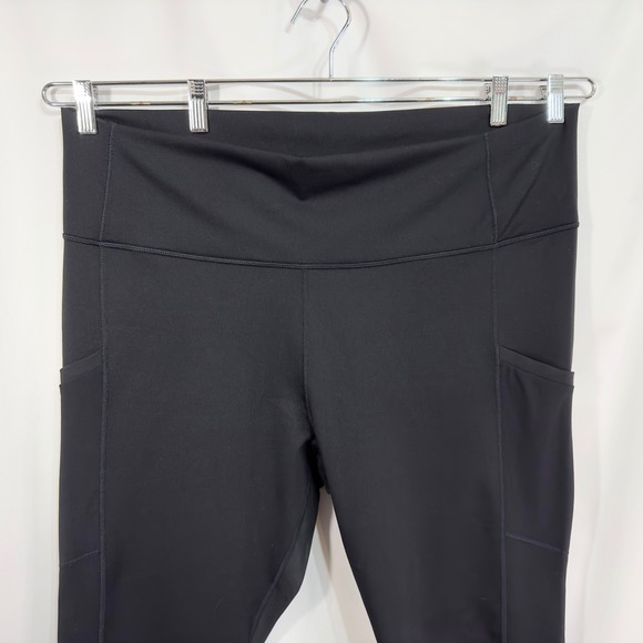Fabletics Plus Size 4X PowerHold Leggings High Waisted Athletic Cropped Black 4X - Picture 4 of 7